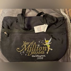 NWT WDW Year Of A Million Dreams 2008 Large Tote Bag